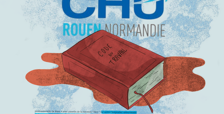 Le CHU de Rouen condamné pour discrimination d'une employée en arrêt maladie
