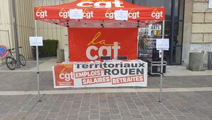 A Rouen, la mairie et la CGT à couteaux tirés