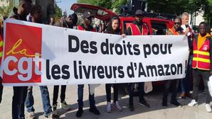 Des livreurs sans papiers accusent Amazon d’avoir fermé les yeux sur leur situation